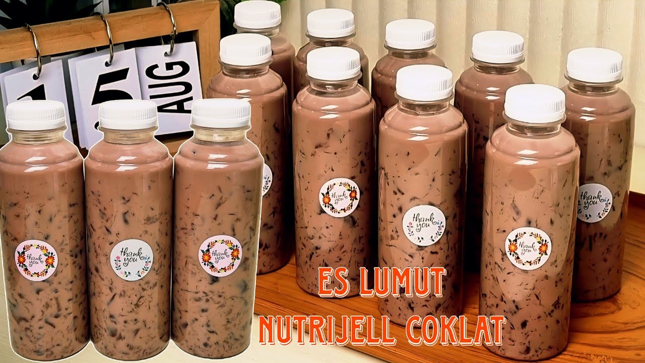 Es Lumut Nutrijell Coklat Ide Jualan Minuman Kekinian Modal Ekonomis 
