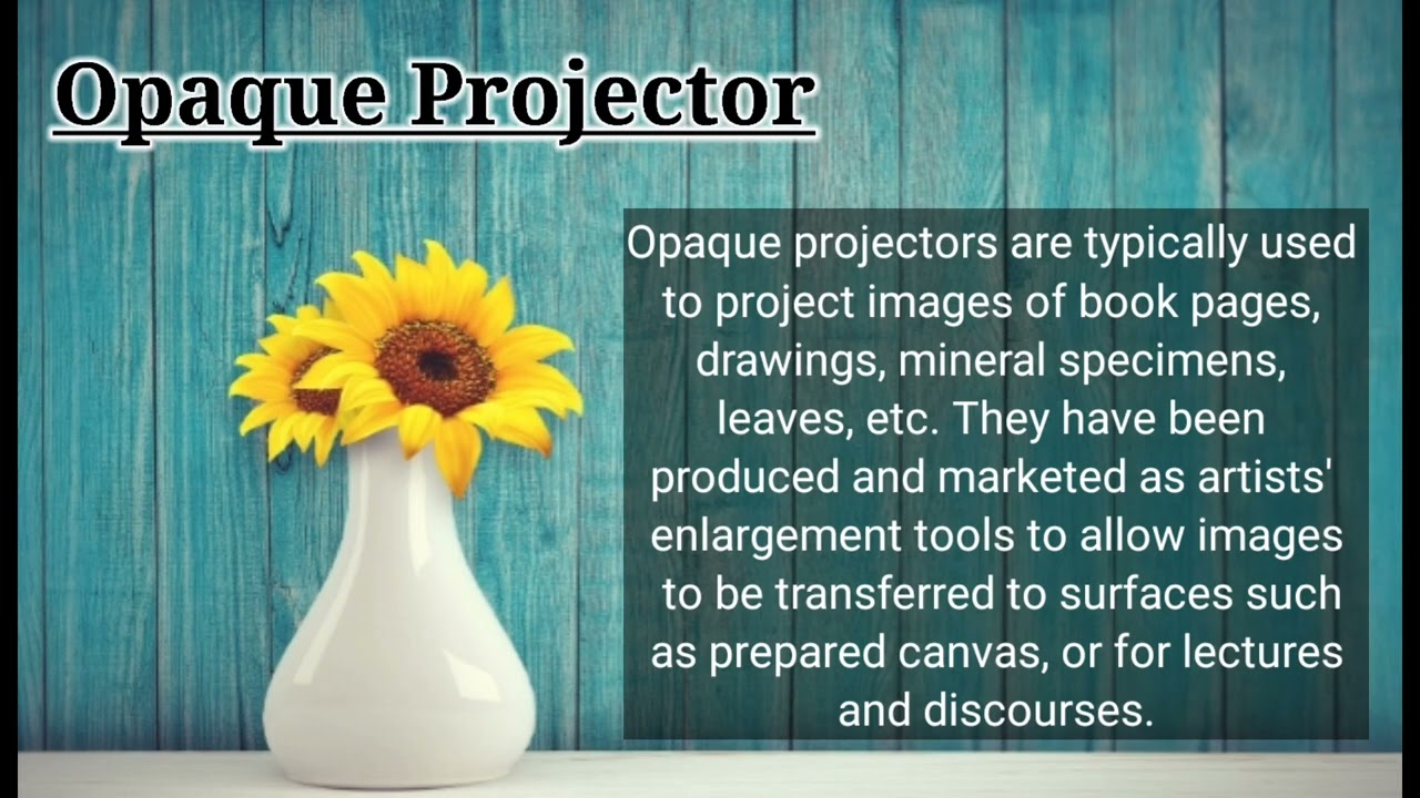 Opaque projector