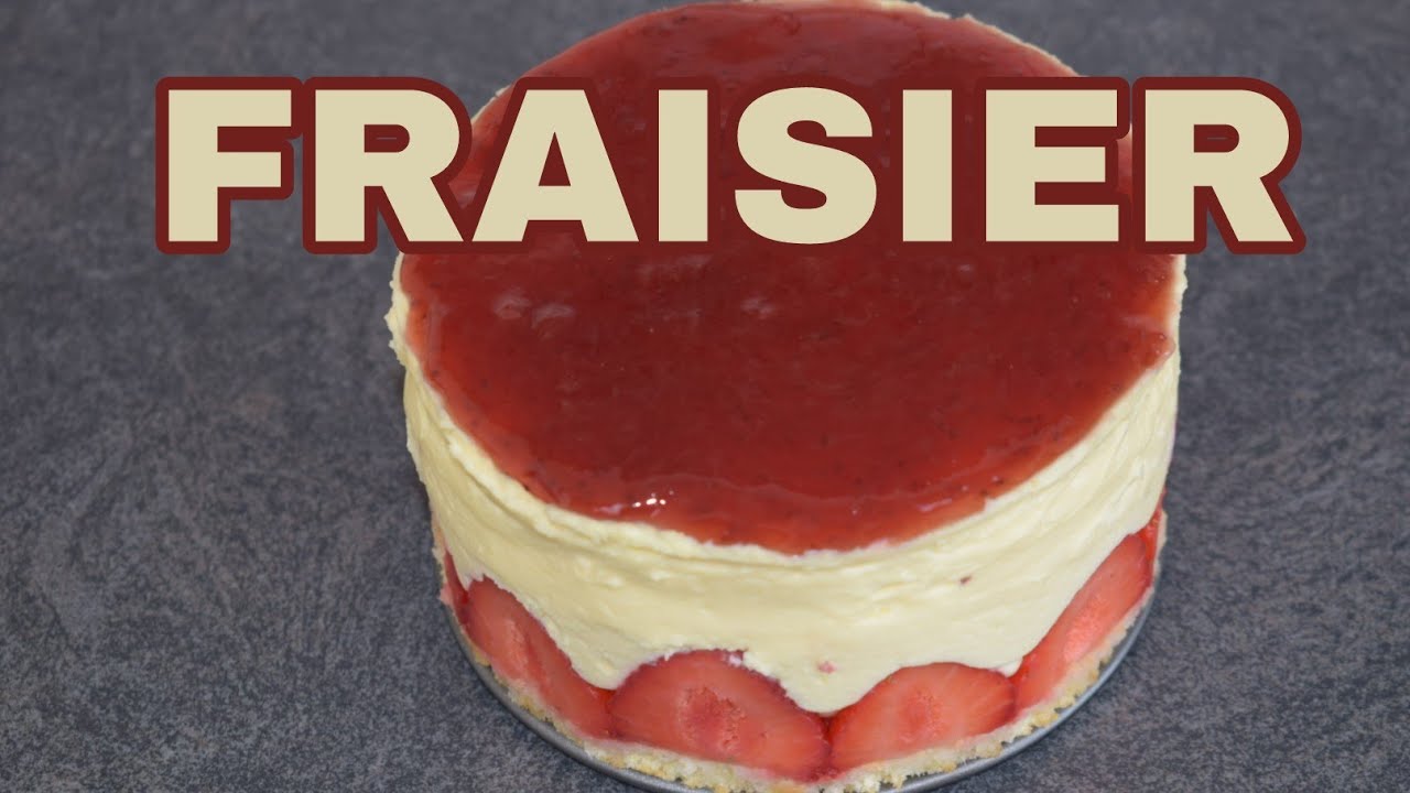 COMMENT FAIRE UN FRAISIER ( recette PrezK facile )