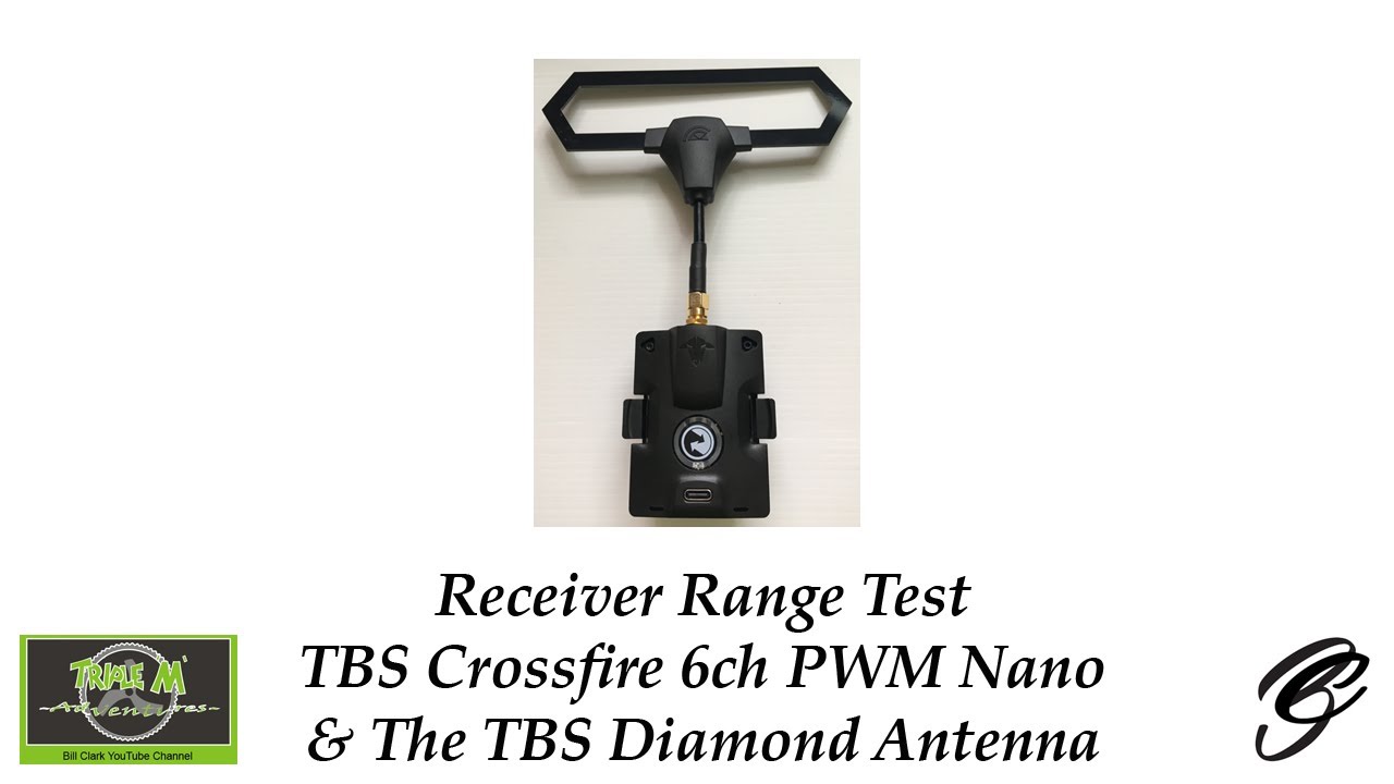 Receiver Test - TBS Crossfire 6ch PWM Nano Revisited with The TBS Diamond Antenna