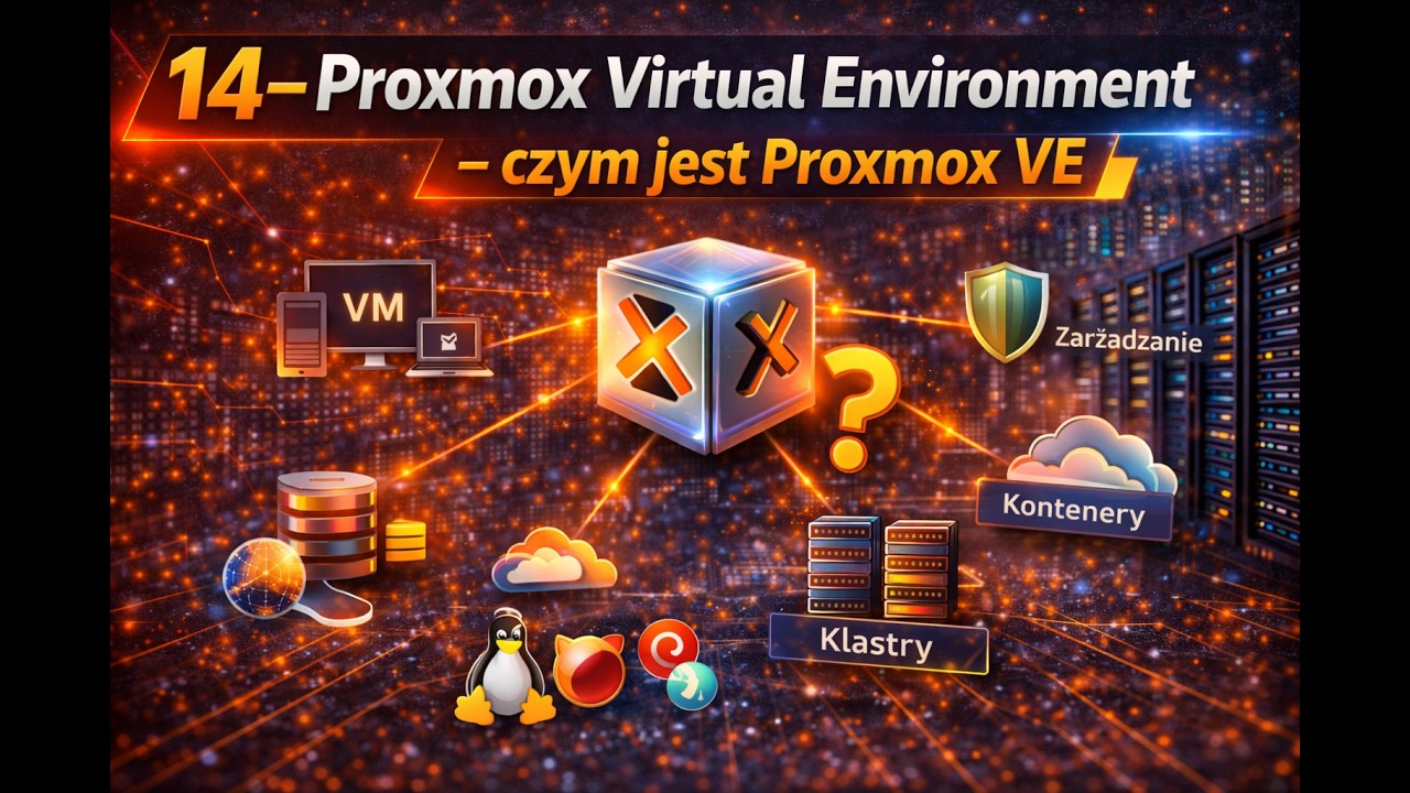 Proxmox M01 14 - Proxmox Virtual Environment, czym dokładnie jest.