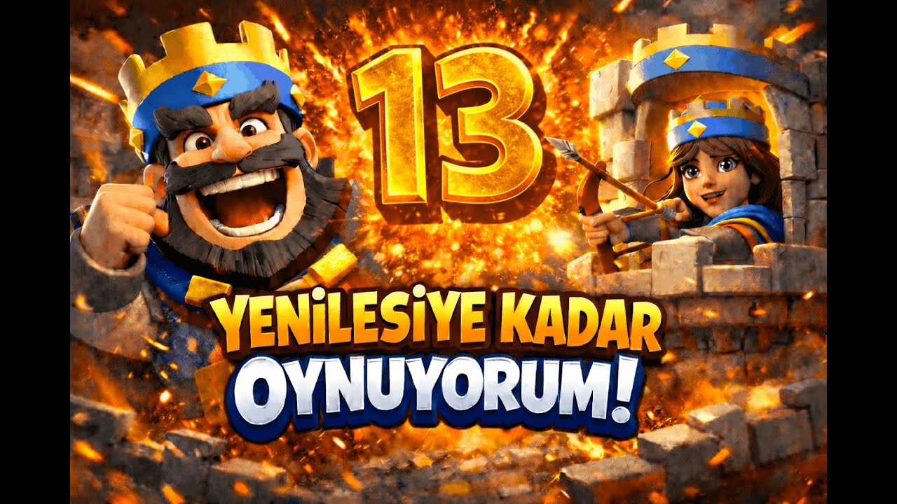 Kaybedene Kadar Clash Royale Oynuyorum (13)