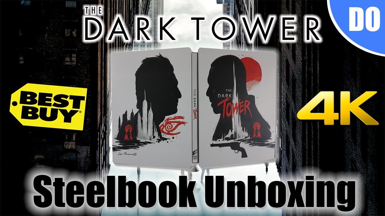 Dark Tower Best Buy Exclusive 4K Steelbook Unboxing