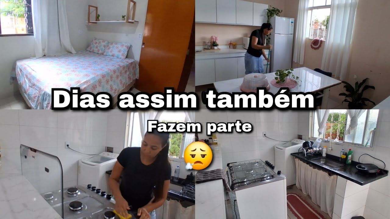 VLOG VIDA REAL limpeza e Organização na casa mesmo doente 🤒|troquei roupa de cama 