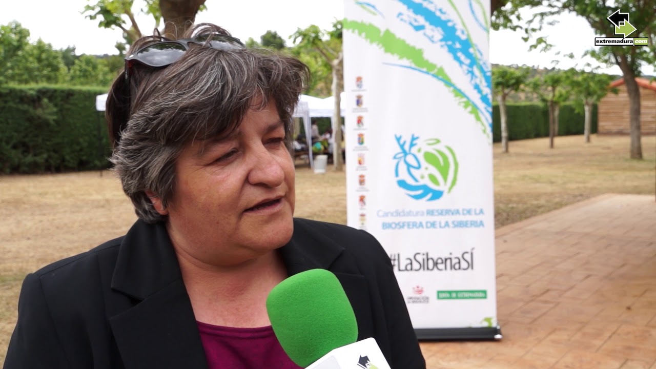 Julia Sanchez, Helechosa de los Montes con la Reserva Biosfera La Siberia