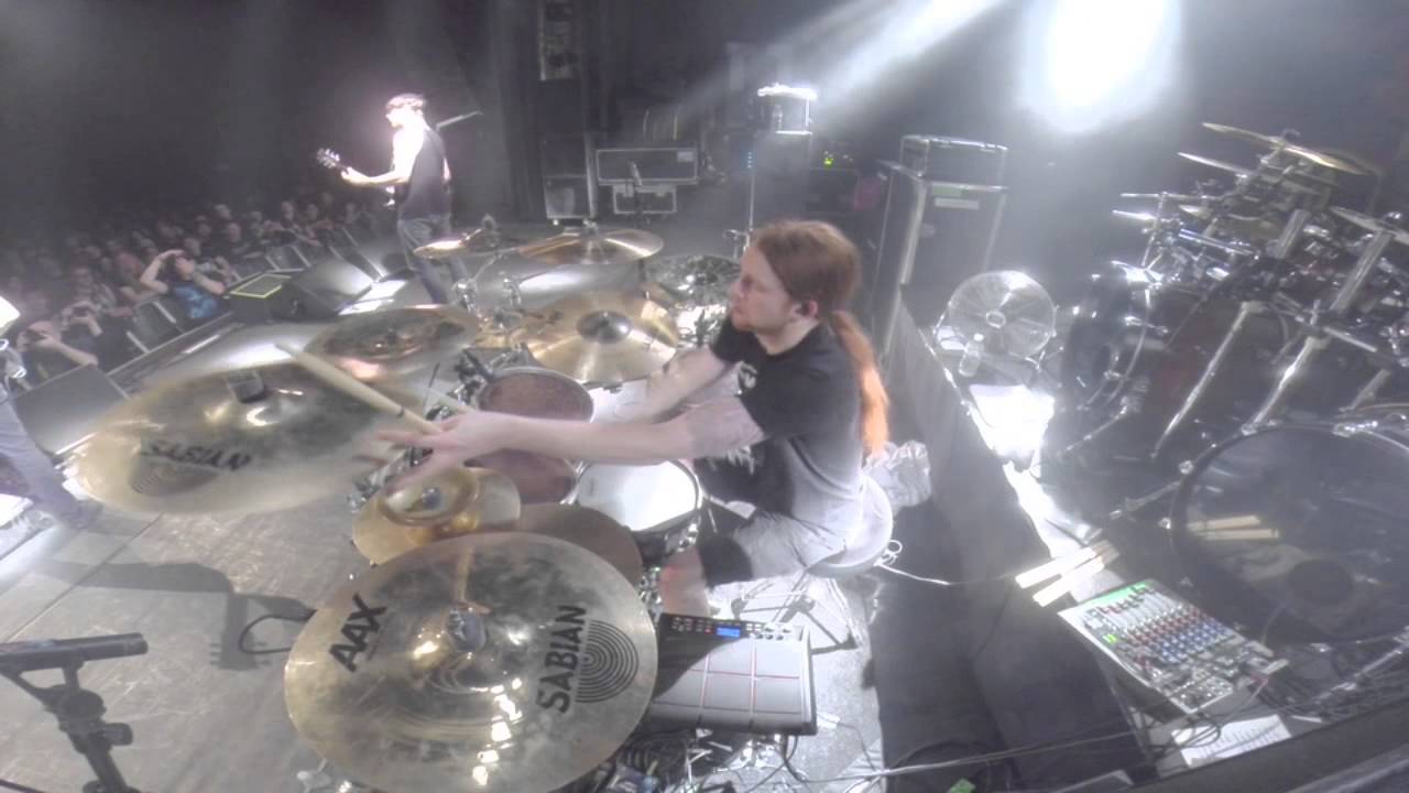 Sylosis - Stained Humanity Drum Cam - Belgium, 2014