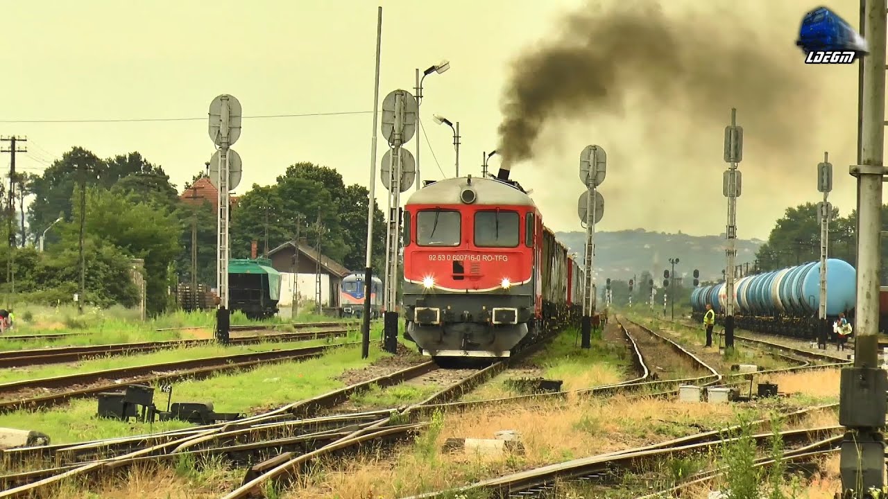 Trenuri în Gara Episcopia Bihor 🚂🚂 Trains in Episcopia Bihor Station - 27 Iulie 2024