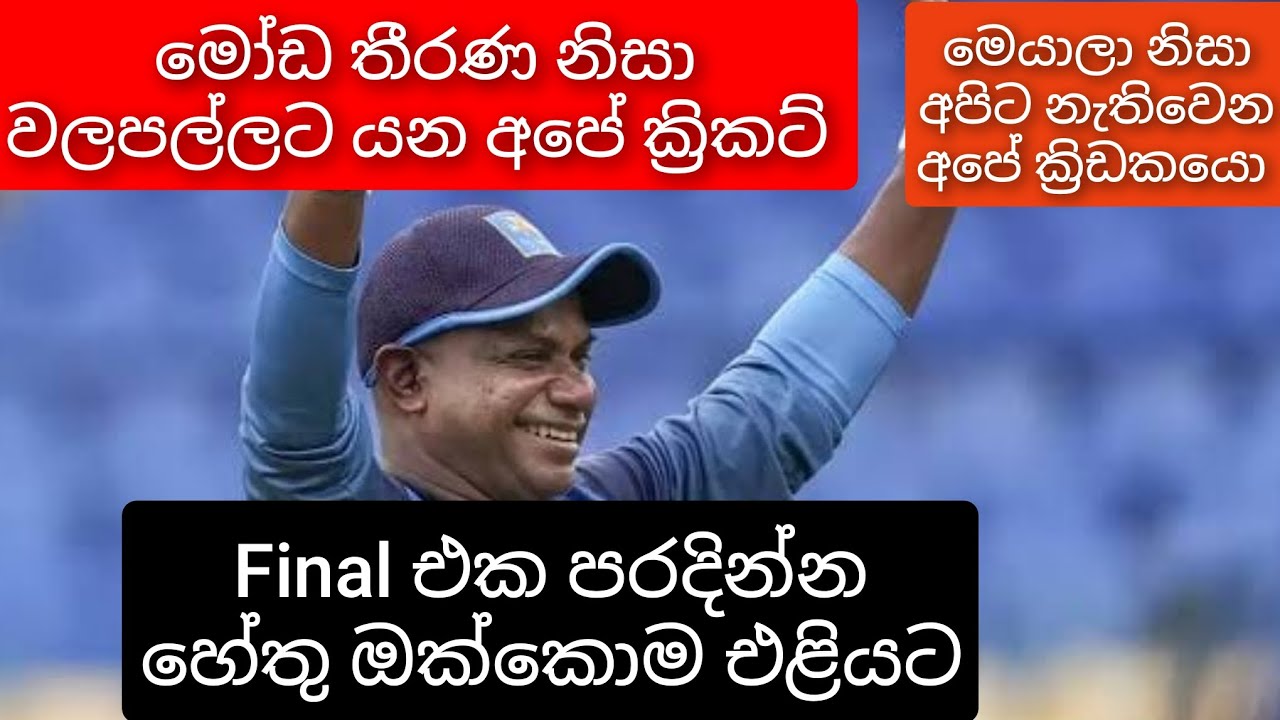 Sri lanka Vs Pakistan Final එක පරදින්න හේතු සහ වග කිය යුතු හැමෝගෙම නම් එළියට | සනා දසුන් අයියෝ ඔයාලා