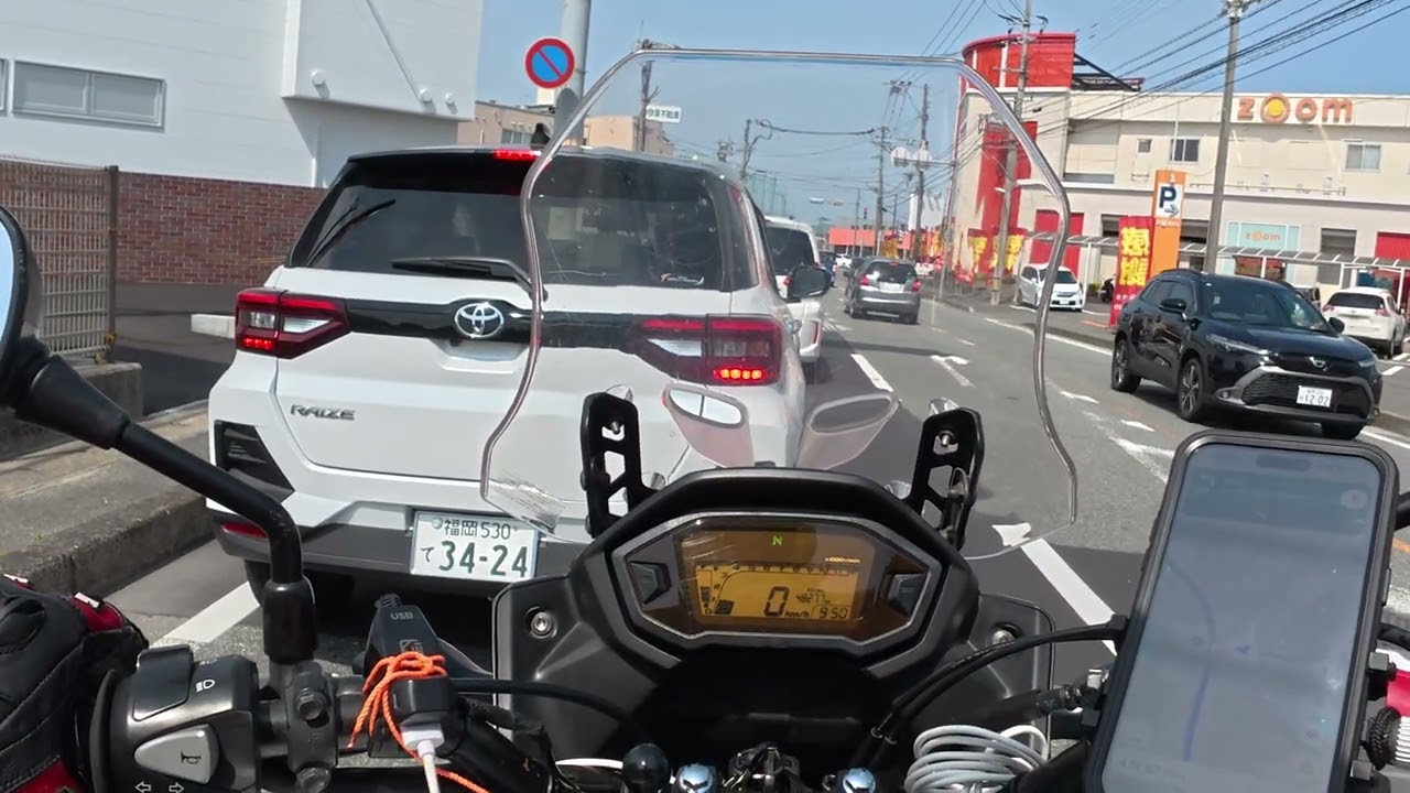 Japan Motorcycle Trip Day Five Sasaguri, Fukuoka  to Isa, Kagoshima Uncut 4K part 4
