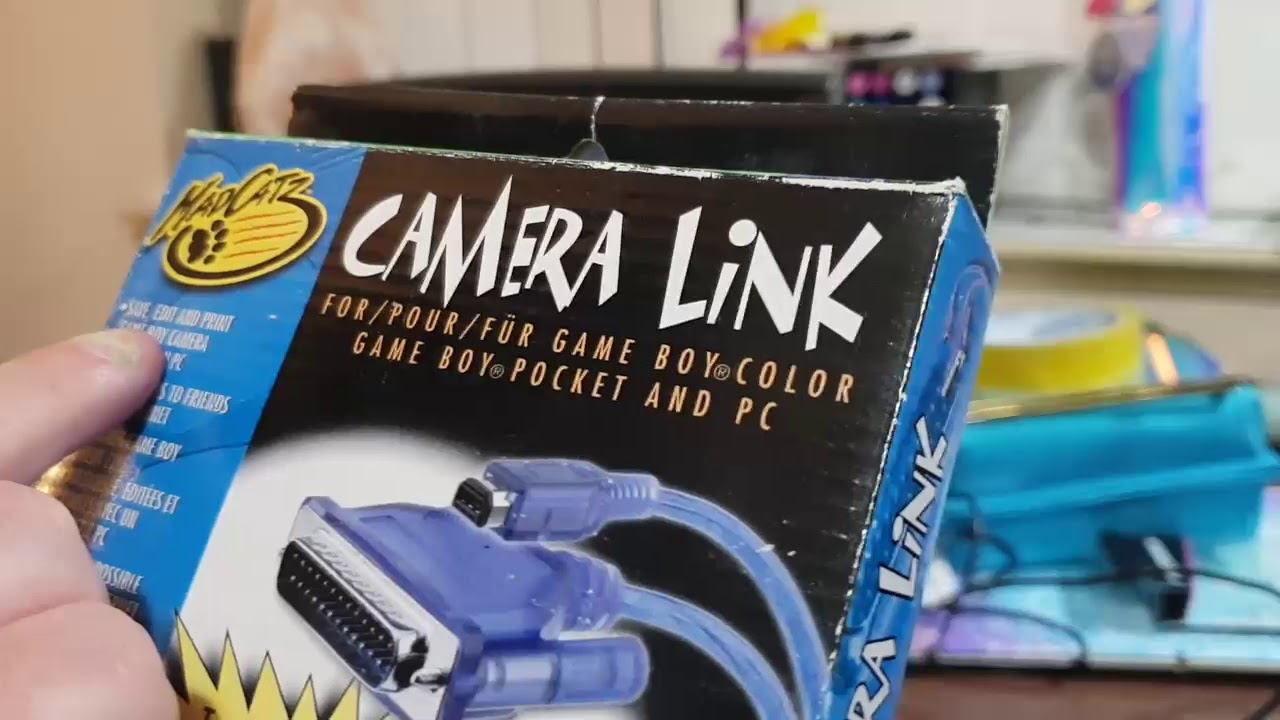 Game Boy Camera and Mad Catz Link Cable