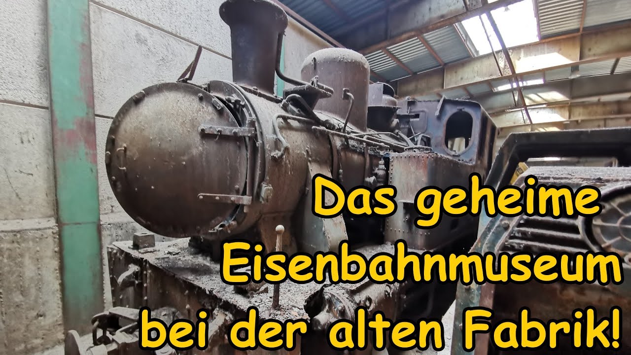 🚂 Die geheime Eisenbahn in einer alten Zuckerfabrik ein toller Lost Place, den wir auch erkunden! 💥