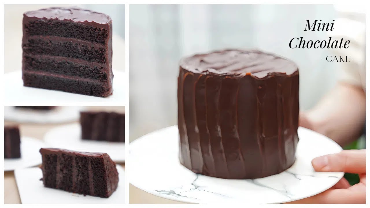 Perfect Mini Chocolate Cake in 30 Minutes| 浓郁巧克力 蛋糕 迷你蛋糕