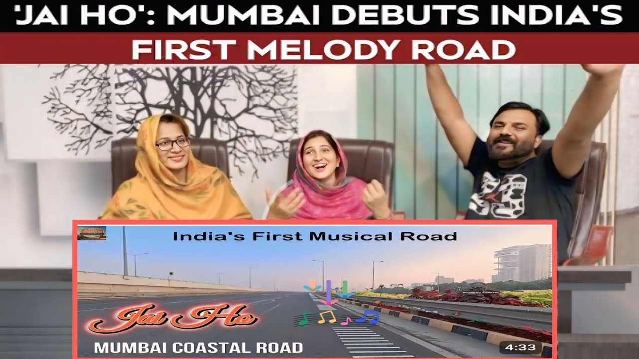 Reaction: India's First Musical Road - A Road in Mumbai Plays Song