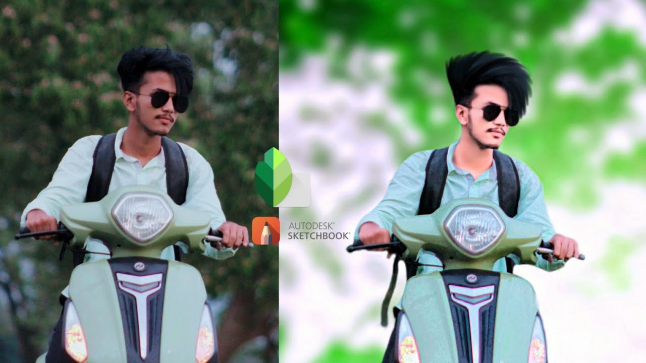 Hair Style Editing | Snapseed Hair edit | background editing | how to change hair in snapseed