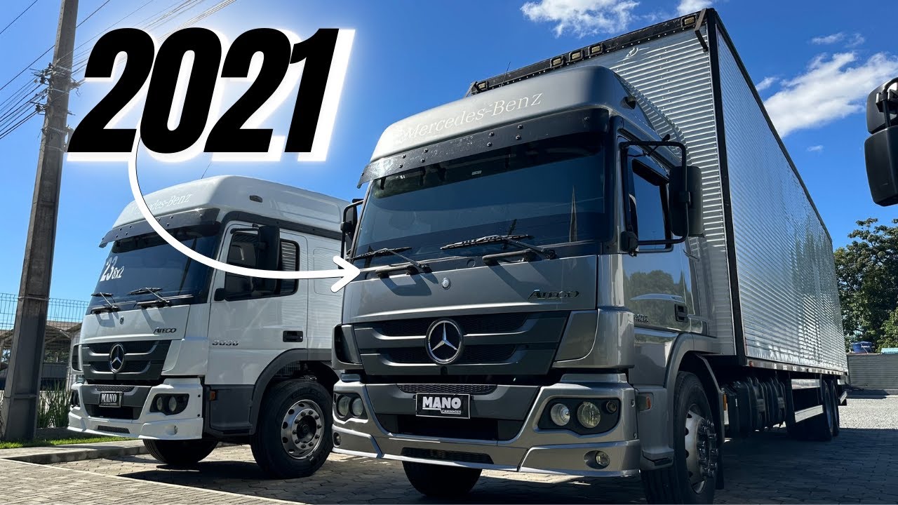 MERCEDES-BENZ ATEGO 2426 6x2 - BAÚ | CAMINHÃO À VENDA | MANO CAMINHÕES | ESTOQUE