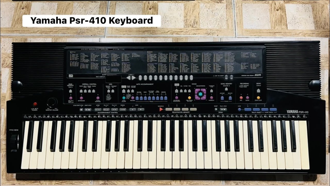 Yamaha Psr-410 keyboard ( Wilsons Music Instruments Whatsapp No 03371476660 )