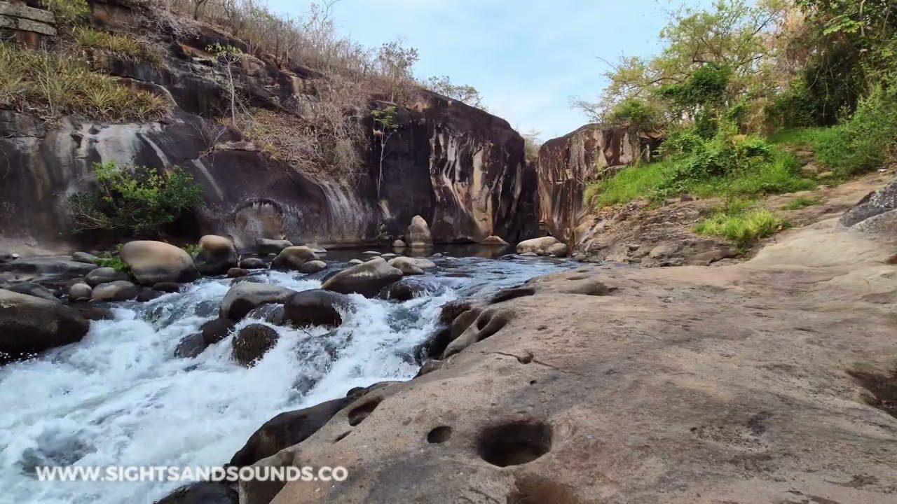 🏞️ [4K] [60fps] Relax At The River In Costa Rica || Poza del Canon Near Liberia #travel #ambient
