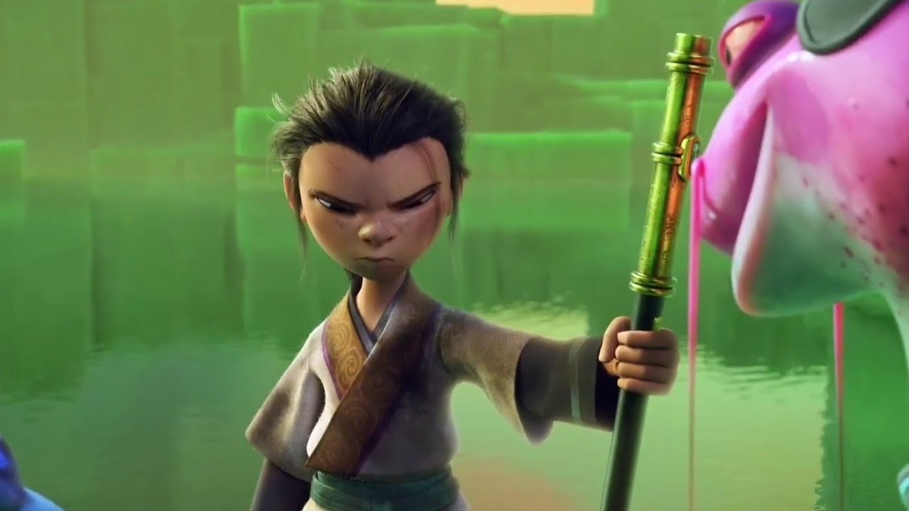 THE MONKEY KING 2023 (6/10) - Lin outwits Monkey King and delivers the staff to the Dragon King
