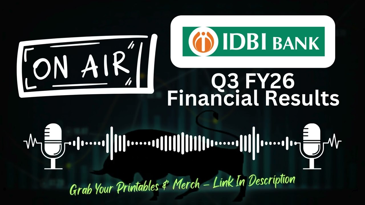 IDBI Bank Q3 FY26 Results | Profit, NII, Asset Quality & Management Commentary | Full Analysis