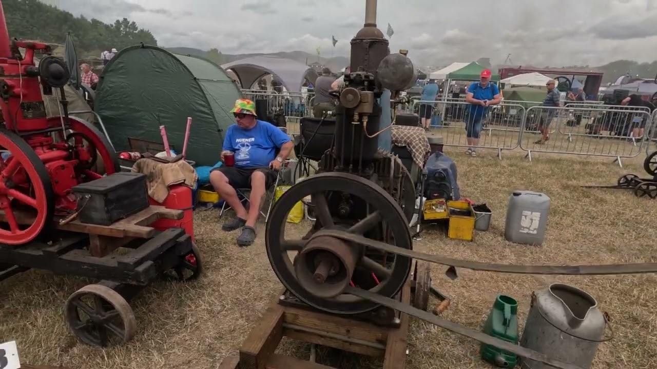 Stationary Engines at Welland Steam rally   4K