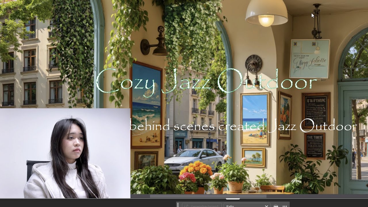 Behind The Scenes: How to creat Cozy Ambience jazz in Cozy Jazz Outdoor