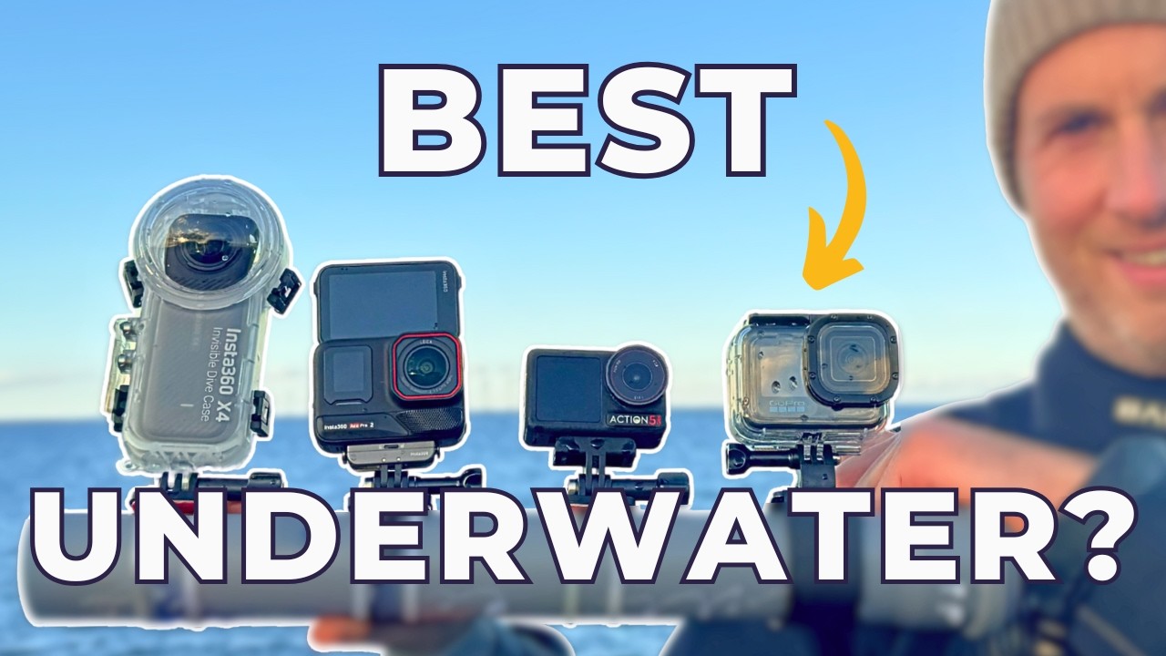 Best Underwater Action Cameras in 2025 - Tested Side-By-Side in Cold and Warm water