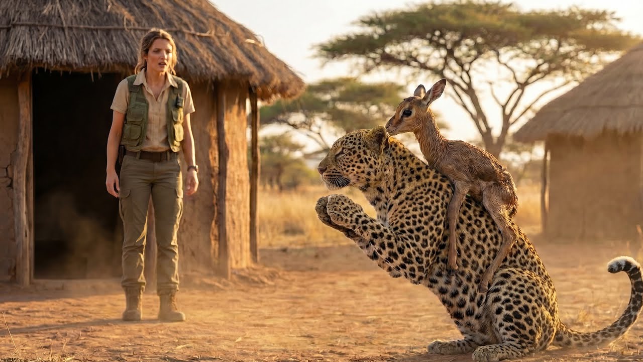 WHEN A LEOPARD SEEKS HELP FROM HUMANS — WHAT IT SAVES WILL SHOCK YOU