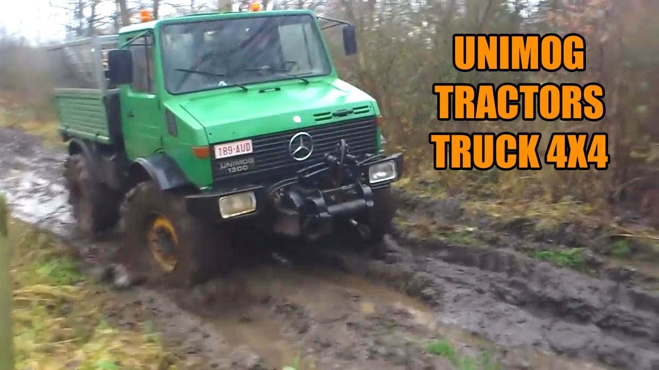 Awesome Unimog Tractor Trucks 4x4 | Mercedes Benz Old Trucks