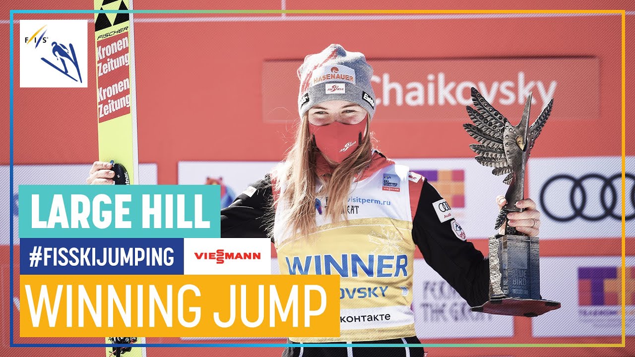 Marita Kramer | 1st place (146.5 mt. - New Hill Record) | Chaikovsky | Women's LH | FIS Ski Jumping