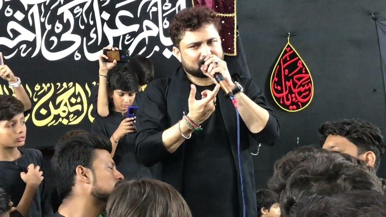 sakina reh gayi zindan mein || syed raza abbas zaidi nohay||7 rabi ul awal 2023|| darbar e hussaini