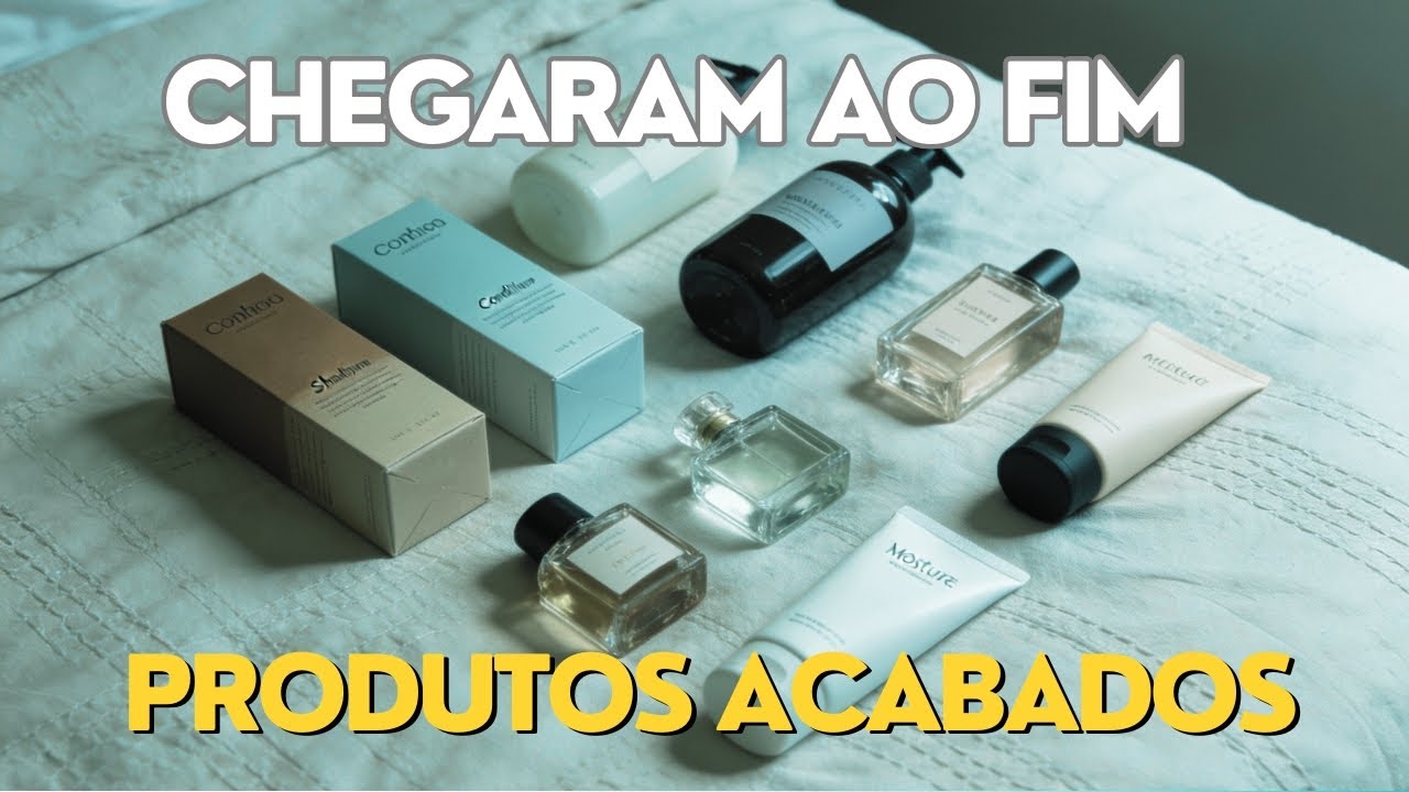 Acabados de muitos meses + o porquê do sumiço 