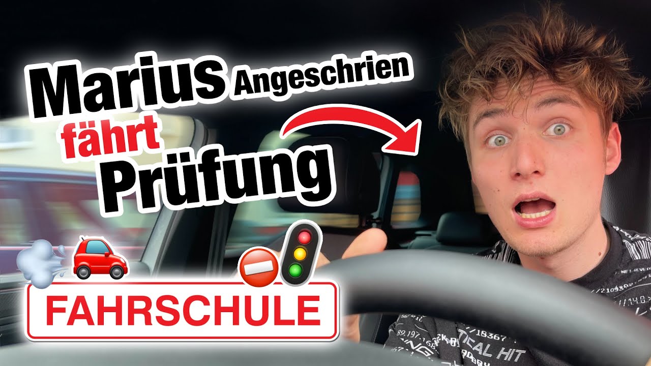 Praktische Führerscheinprüfung mit Marius Angeschrien 🤯 | Fischer Academy| Fischer Academy