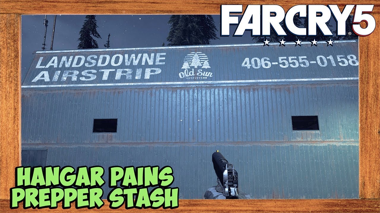 Far Cry 5 Hangar Pains Prepper Stash Location