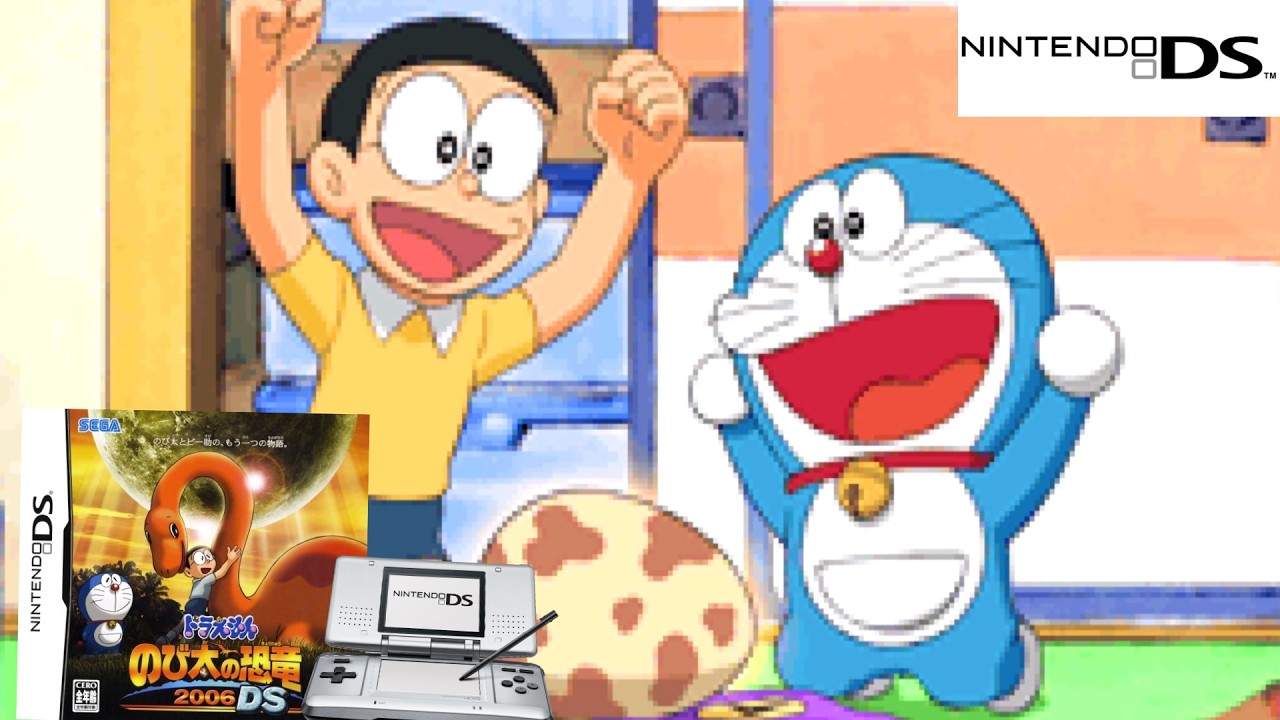 Doraemon: Nobita no Kyouryuu 2006 DS (2006) Nintendo DS Gameplay in HD