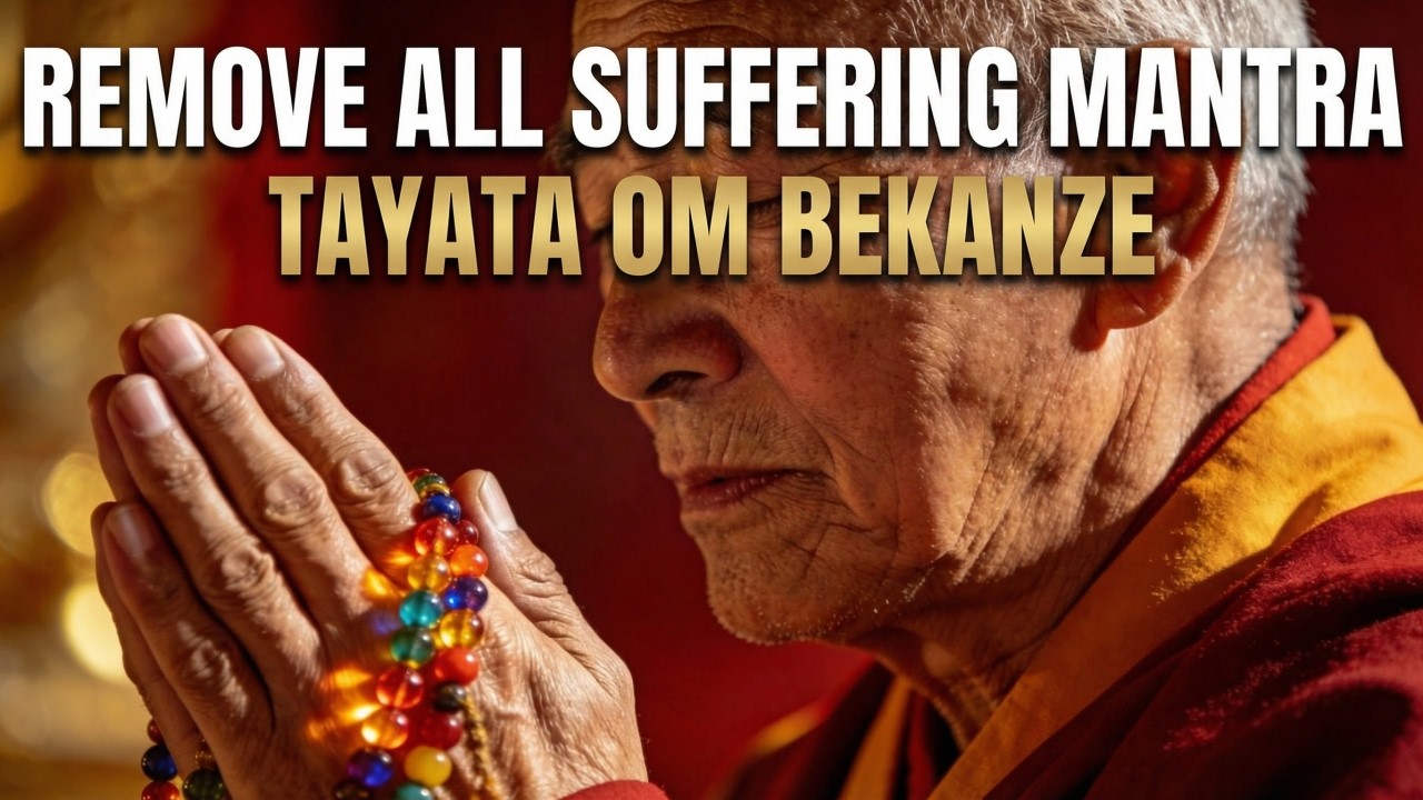 Remove All Suffering • Medicine Buddha Mantra | Deep Buddhist Monk Chant for Healing
