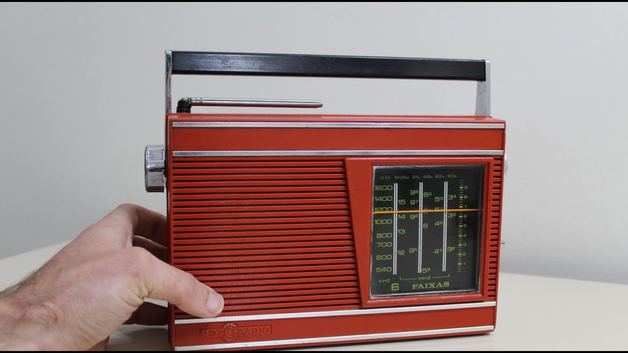 Restauração: Motoradio de 6 Faixas RP-M62