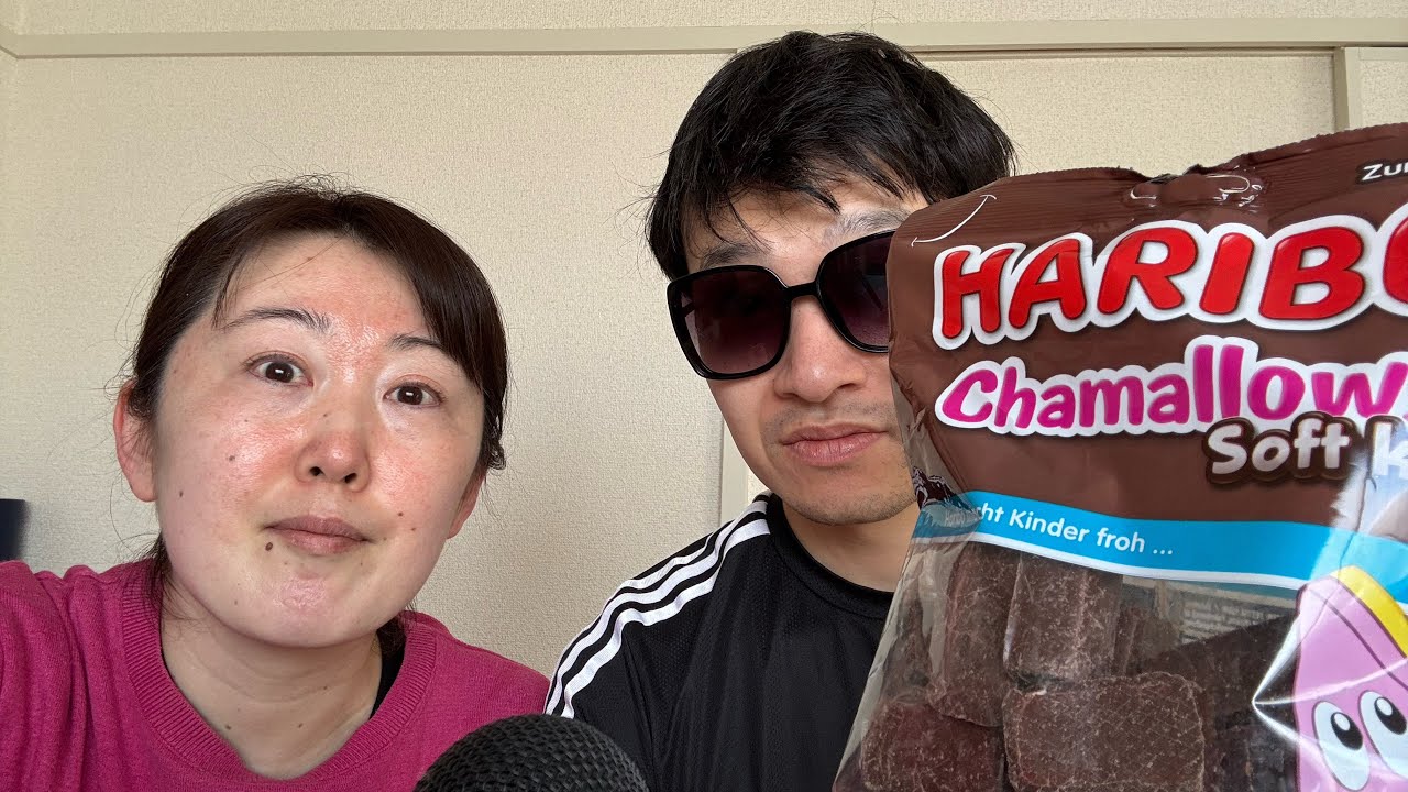 ASMR/HARIO チョコマシュマロ　食べてみた！