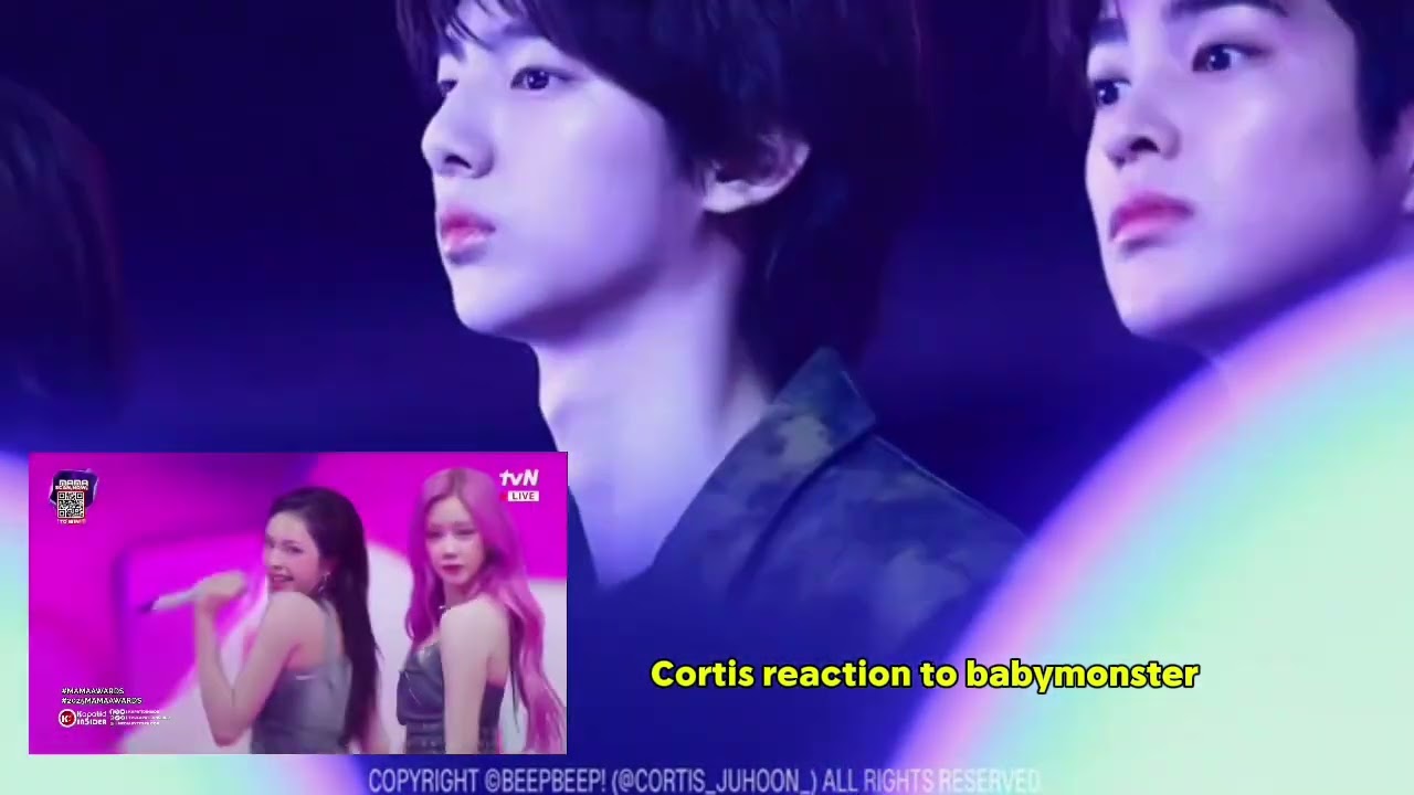 Cortis reaction to babymonster ‘drip’ - MAMAAWARDS 2025 