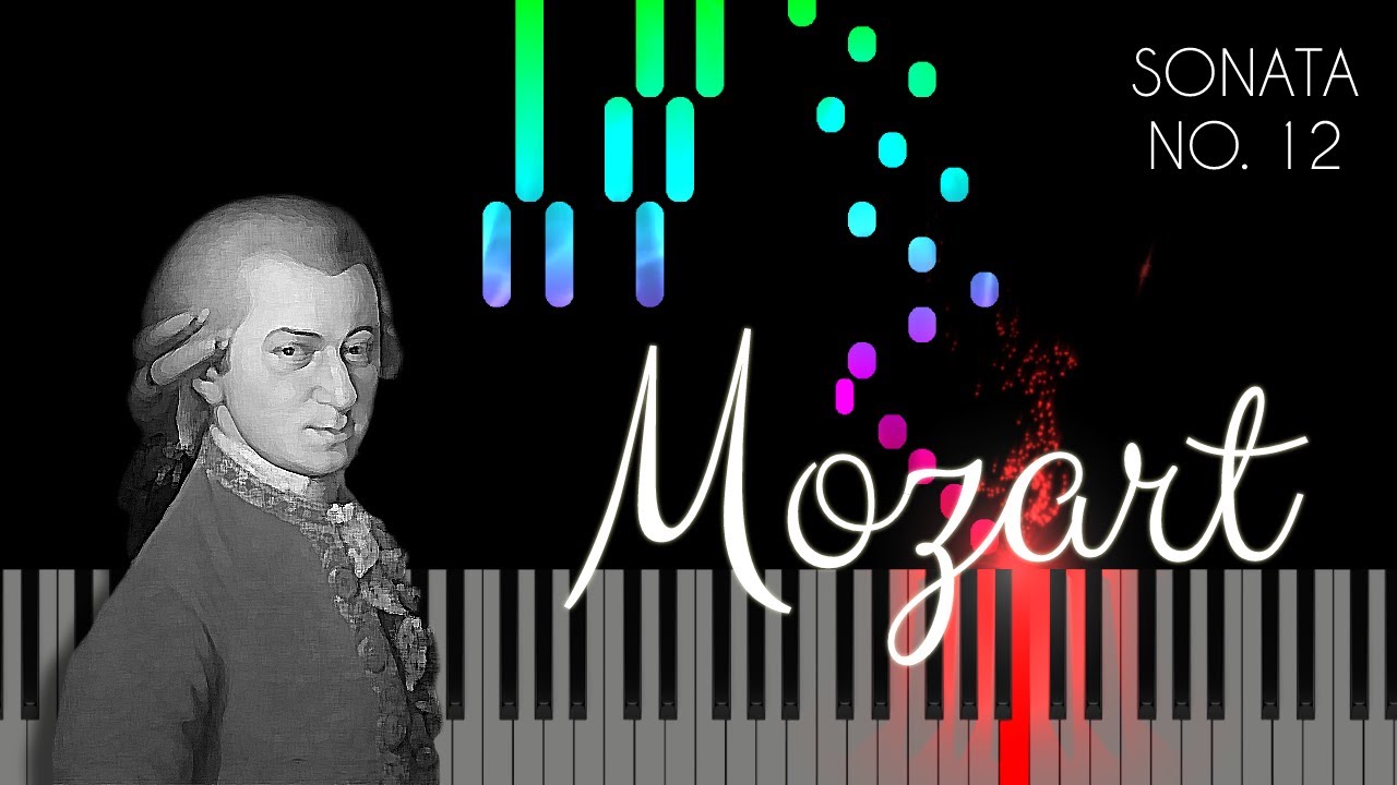 Mozart | Sonata No. 12 F major - 3rd Movement | Visual Classical Piano