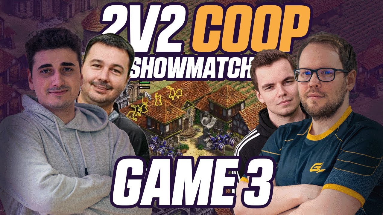 1v1 but Co-Op Showmatch | TheViper & Mbl vs Daut & Hera | Game 3