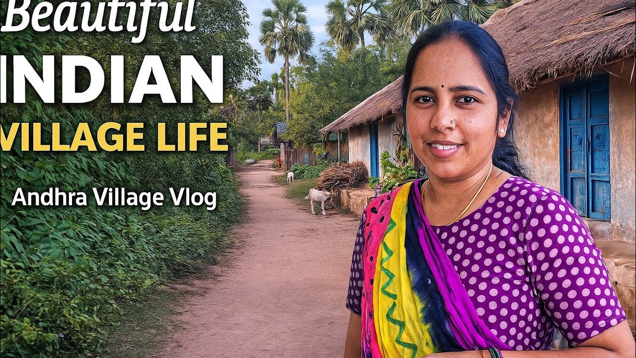 Real Indian Village Life | Calm & Peaceful Rural Andhra 🌿