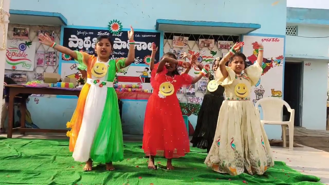 Iam so happy - Performance by 2nd class students - GOVERNMENT SCHOOL