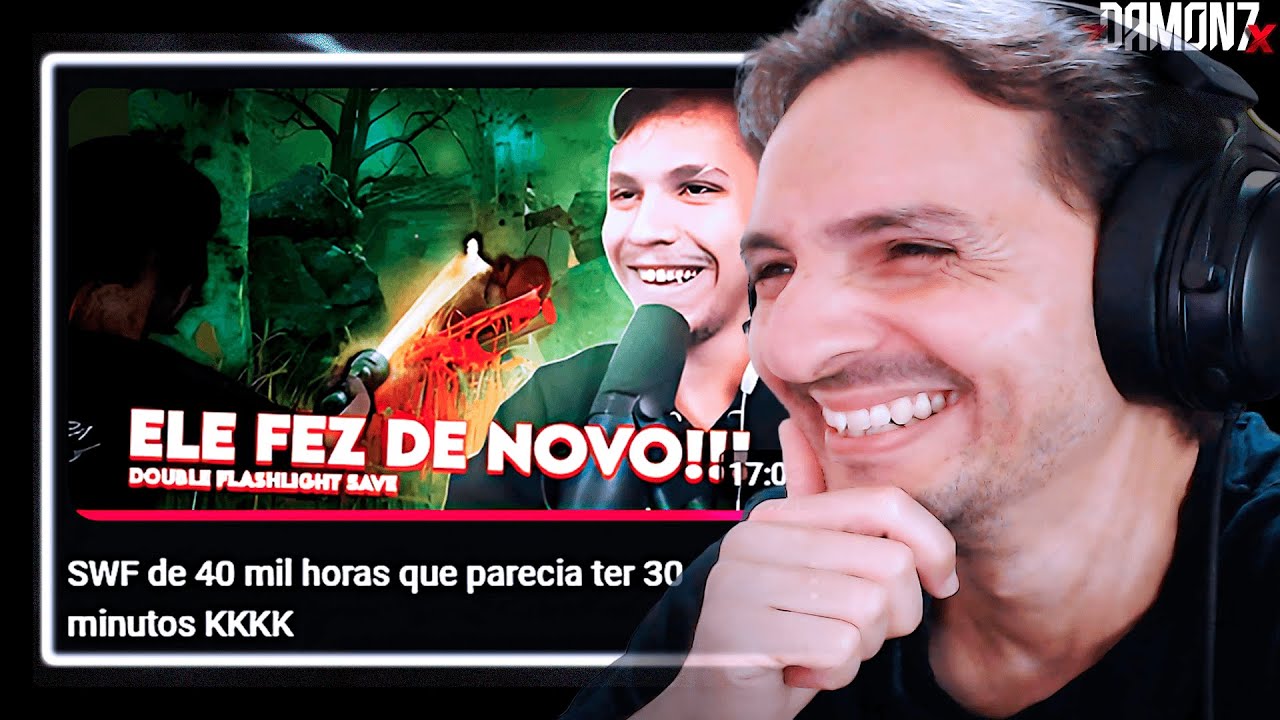 SWF DE 40K DE HORAS? KKKKKKKKKK - REACT - Dead by Daylight