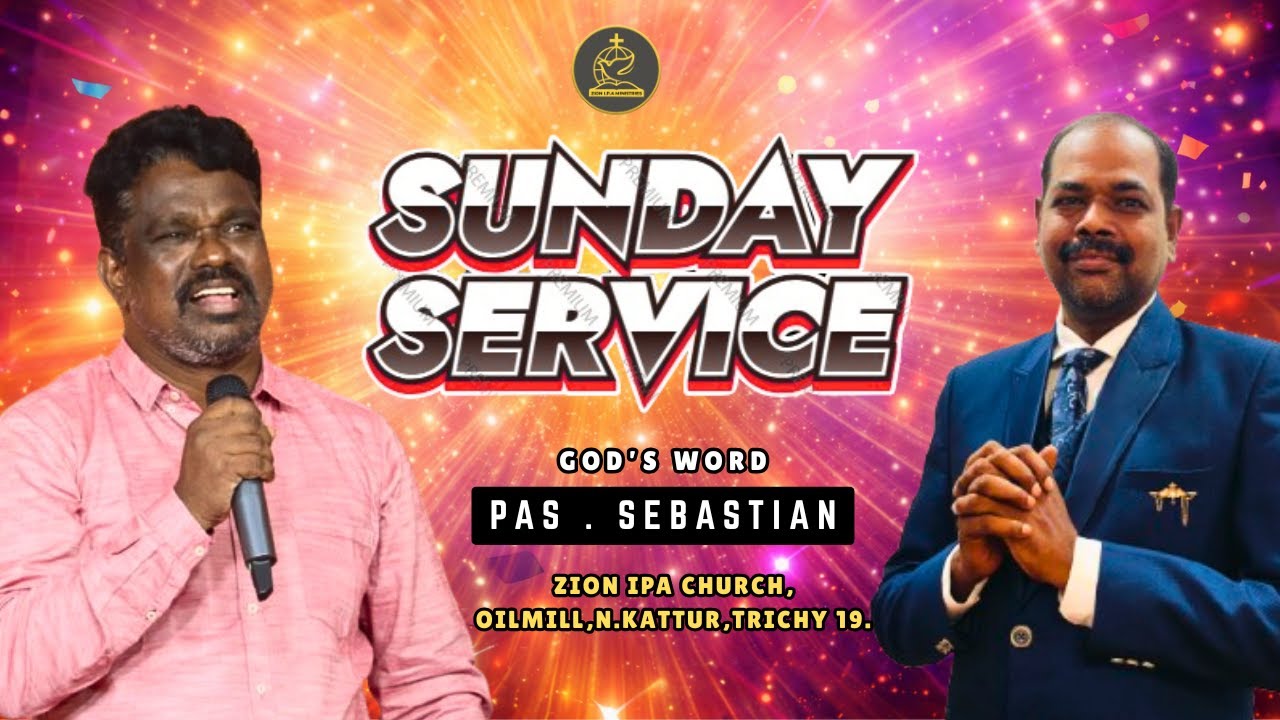 🔴SUNDAY SERVICE LIVE | ZION IPA CHURCH-KATTUR|  | REV ROWLANDS PETER | PAS SEBASTIAN