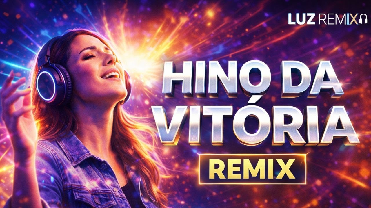 Hino da Vitória (Remix) 🔥 Louvor Eletrônico para Fortalecer a Fé | EDM Worship