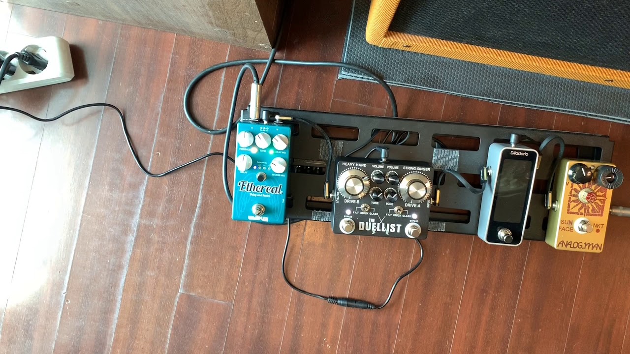 KING TONE Duellist pedal test (John Mayer Belief solo)