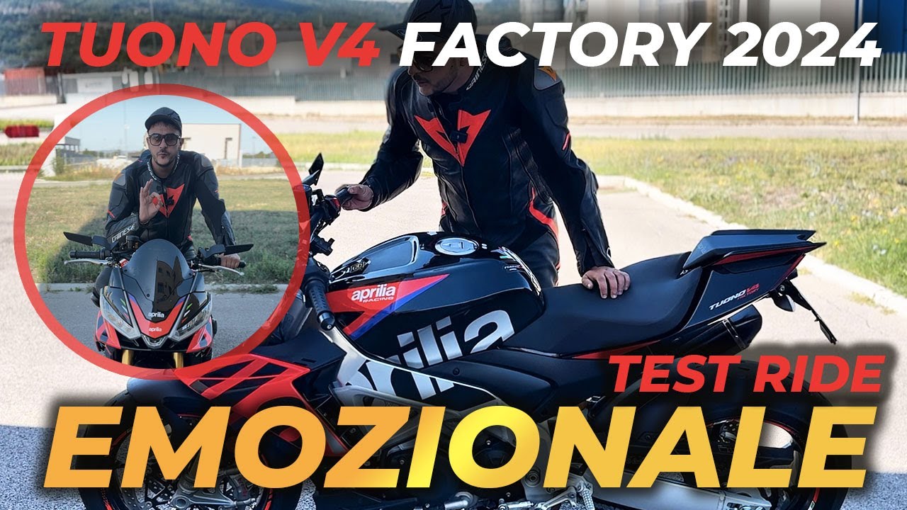 Aprilia Tuono V4 Factory | Test Ride Completo - #tuonov4 #aprilia