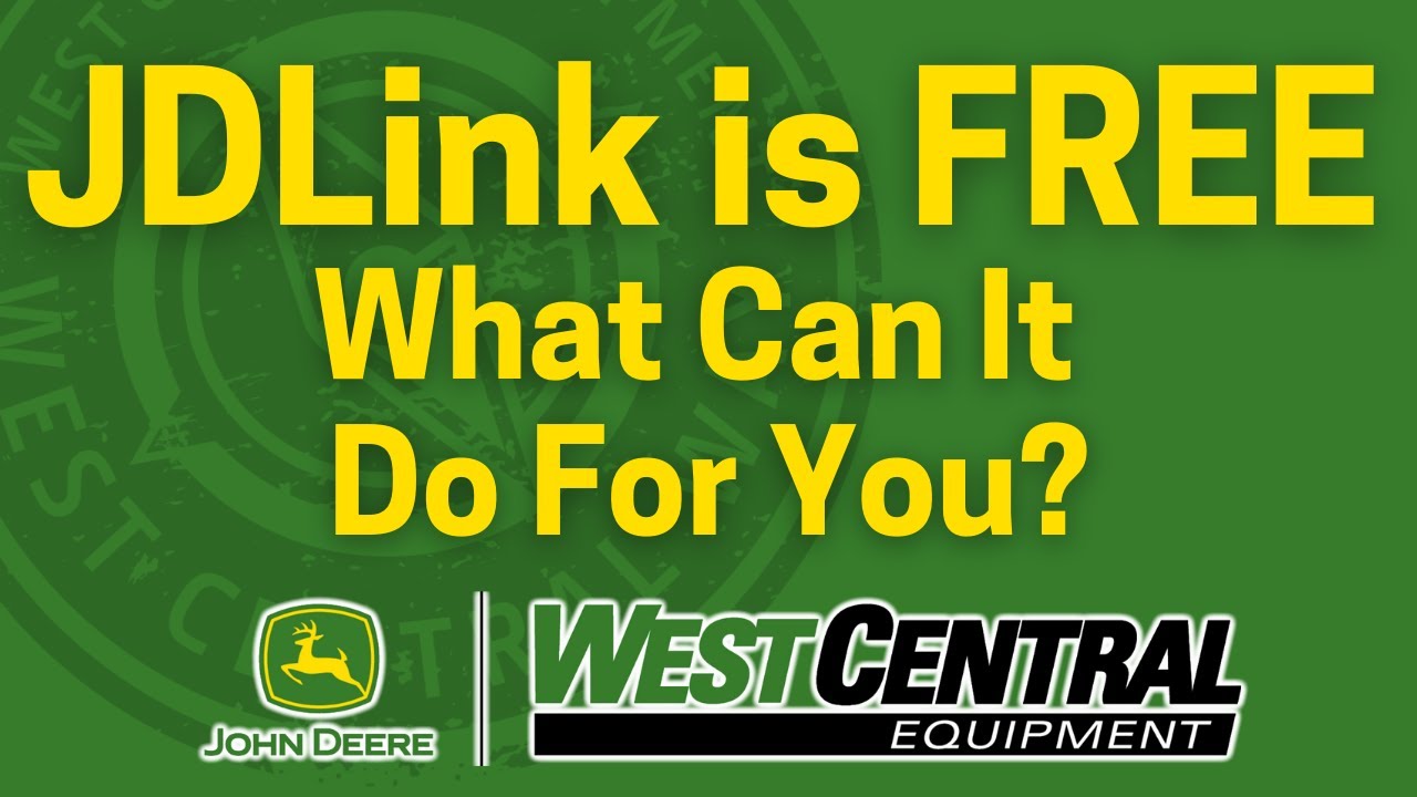 JDLink is FREE | What Can It Do?