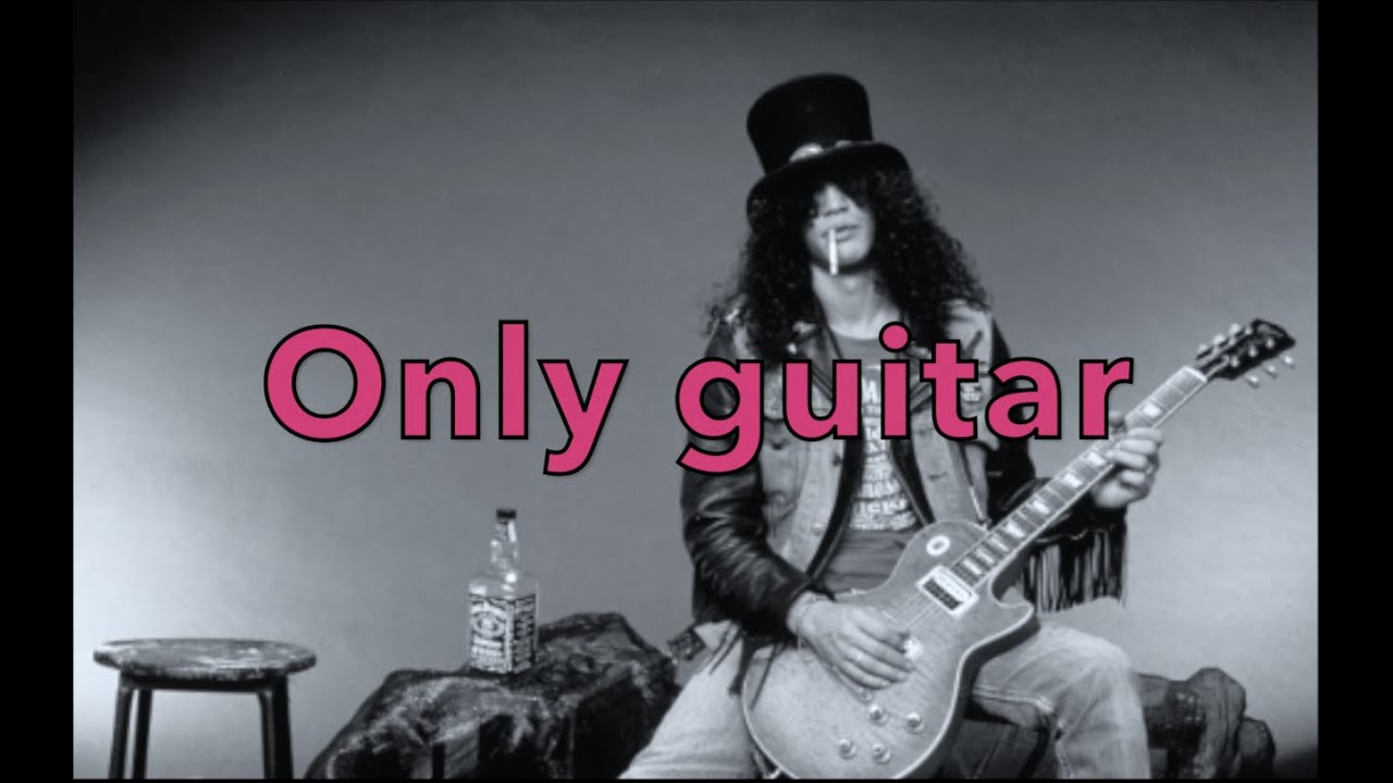 Sweet Child O´ Mine - Guns N´Roses - Isolated guitar track
