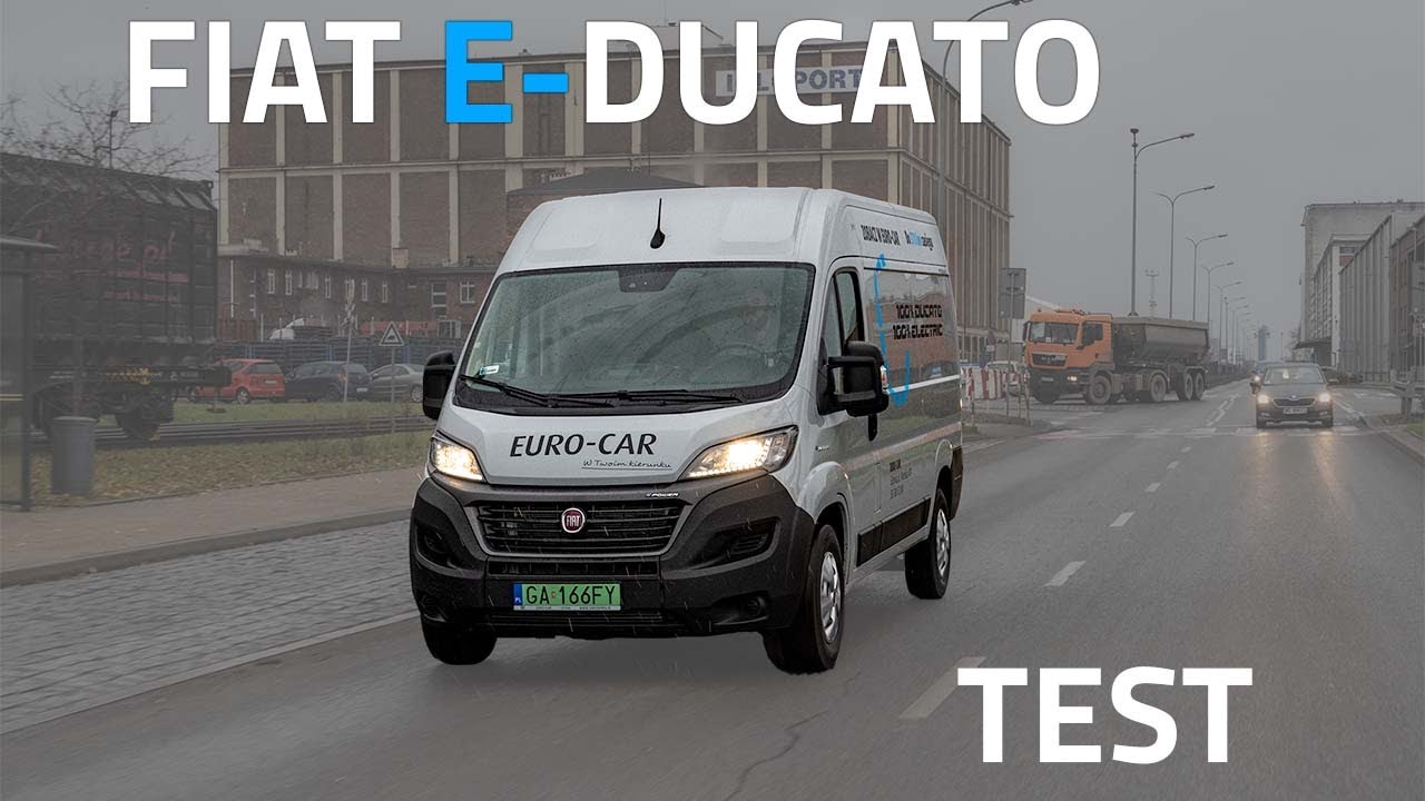 Fiat e-Ducato TEST w Fiat Professional Euro-Car Gdynia